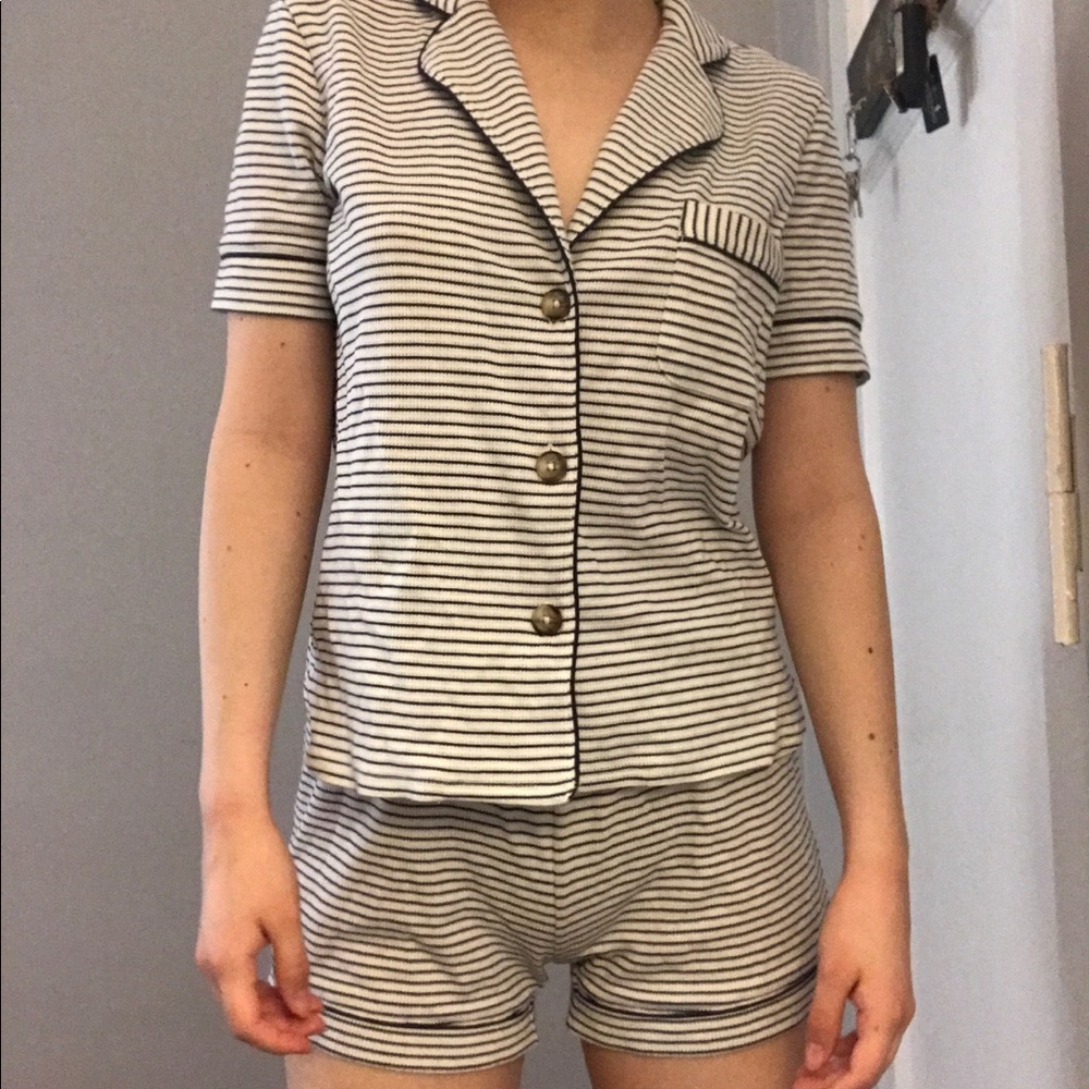 Madewell Stripey Pajama Set